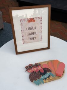 Thankful turkey craft