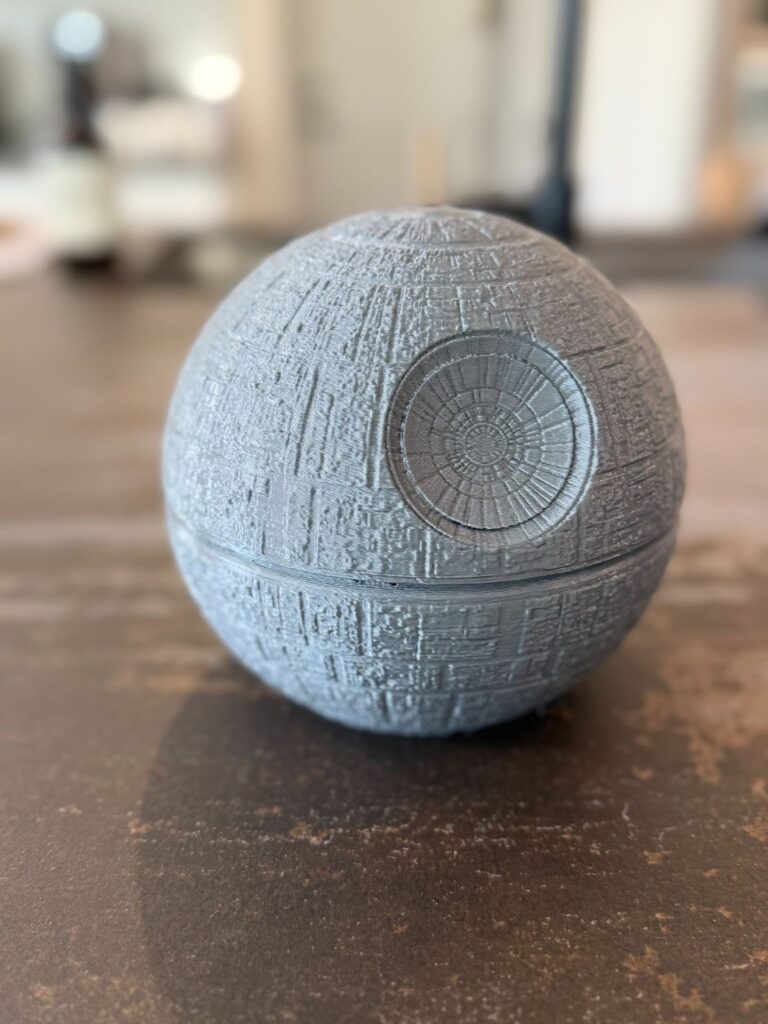 Death Star lamp